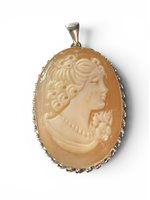 Colgante Mandile 1922 Mujer Cammei  in Plata Conchiglia 2MCICM236.3 - 2MCICM236.3